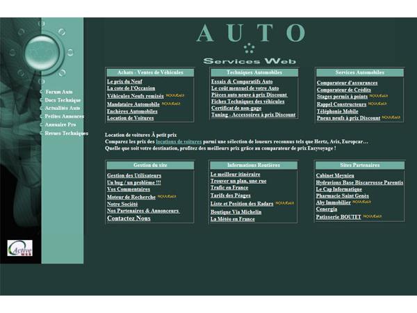 Auto Services Web