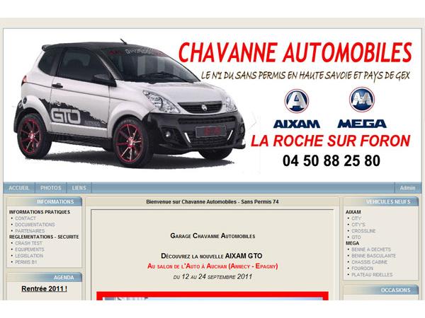 Chavanne Automobiles Sans Permis 74