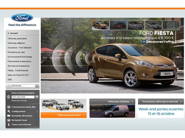 Le site officiel de Ford France